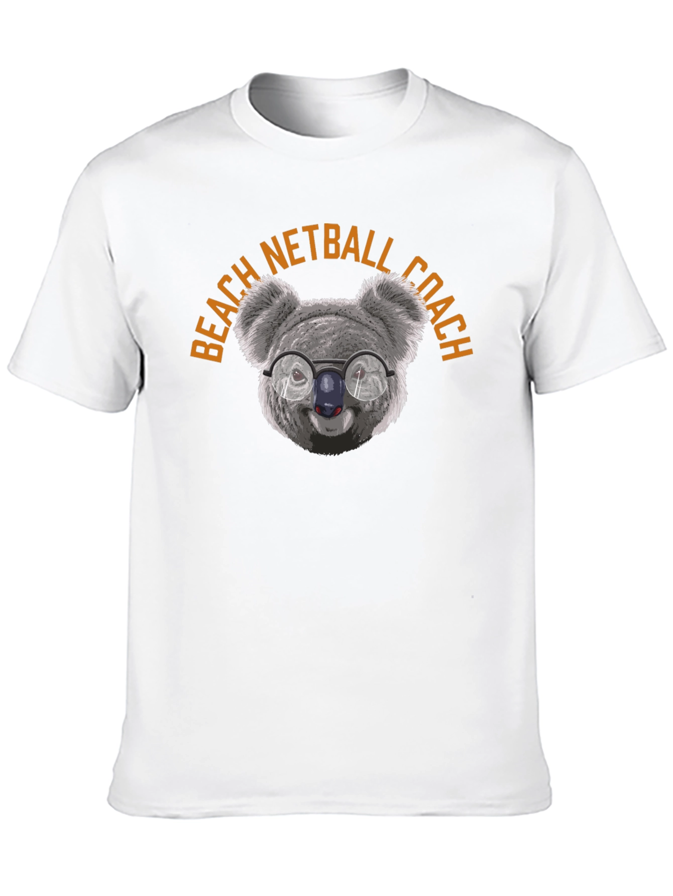 Beach Netball Coach Koala T-Shirt - Unisex