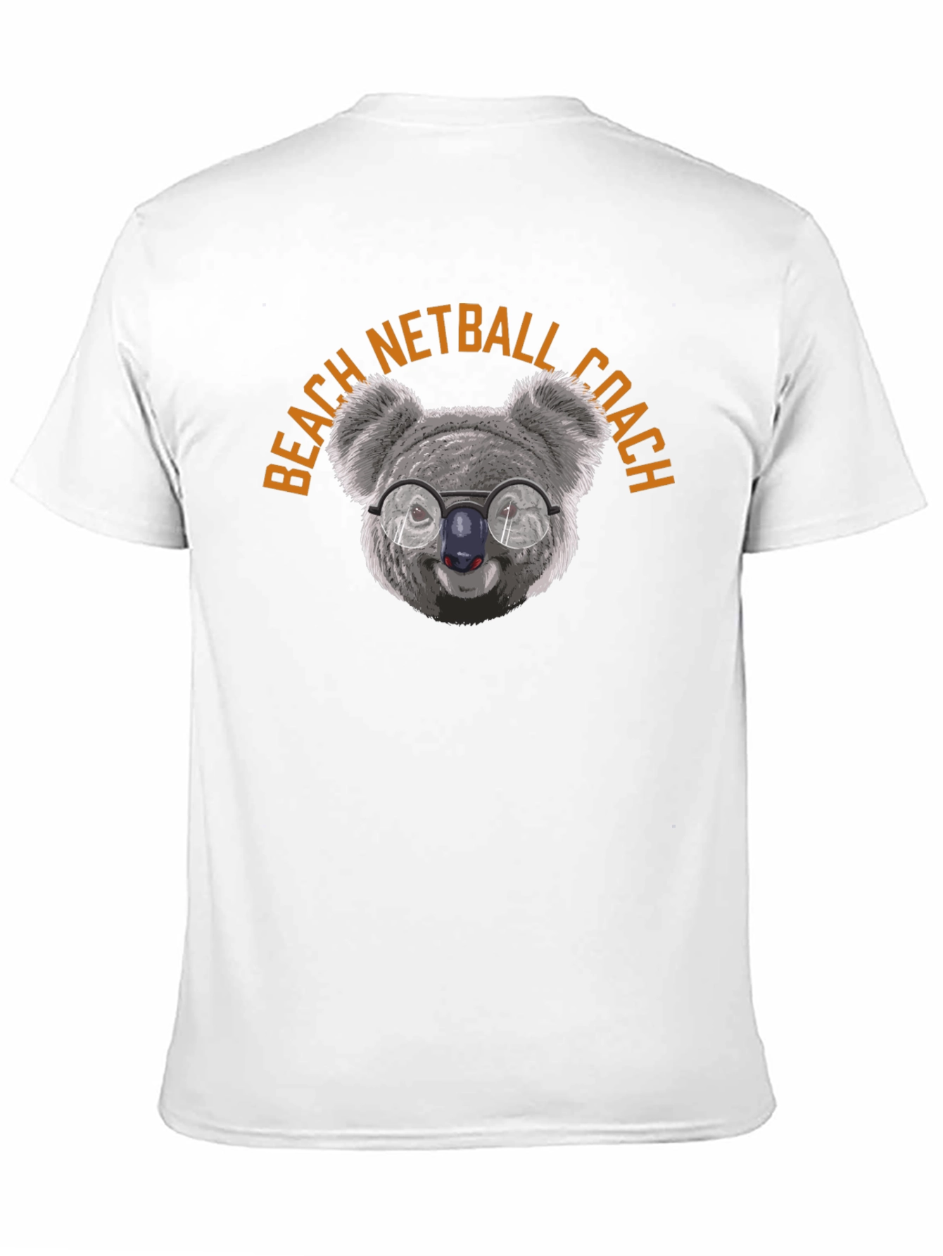 Beach Netball Coach Koala T-Shirt - Unisex