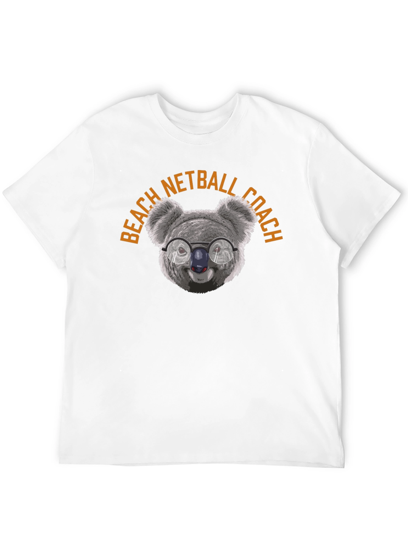 Beach Netball Coach Koala T-Shirt - Unisex