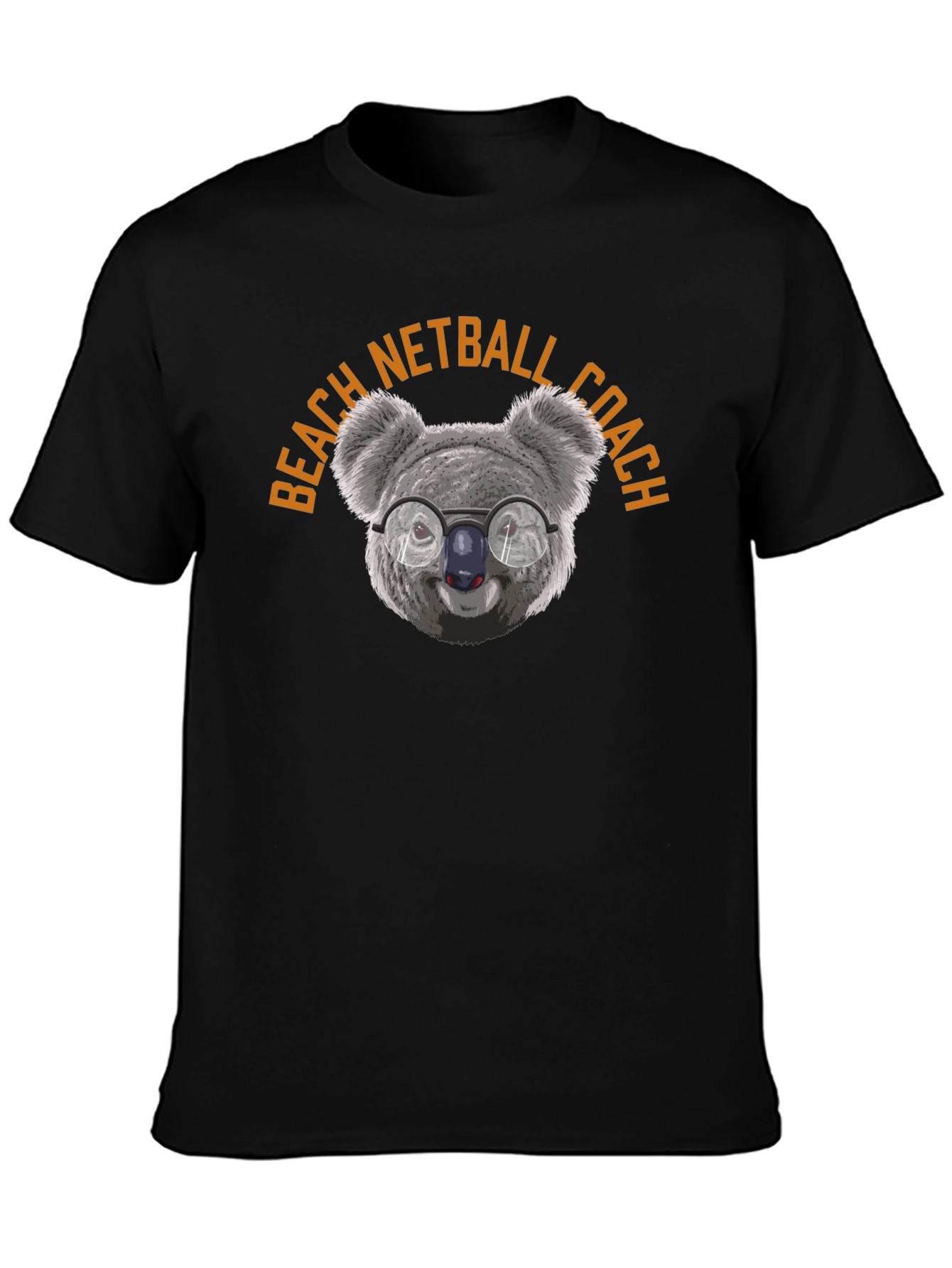 Beach Netball Coach Koala T-Shirt - Unisex