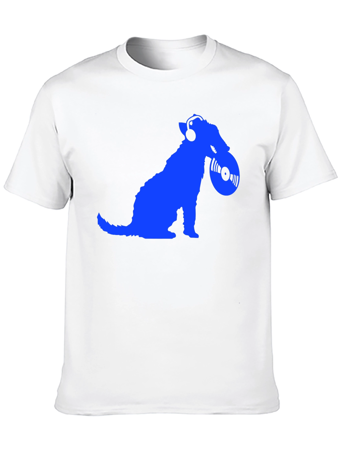 Dog DJ Graphic Tee - Mens Black T-Shirt