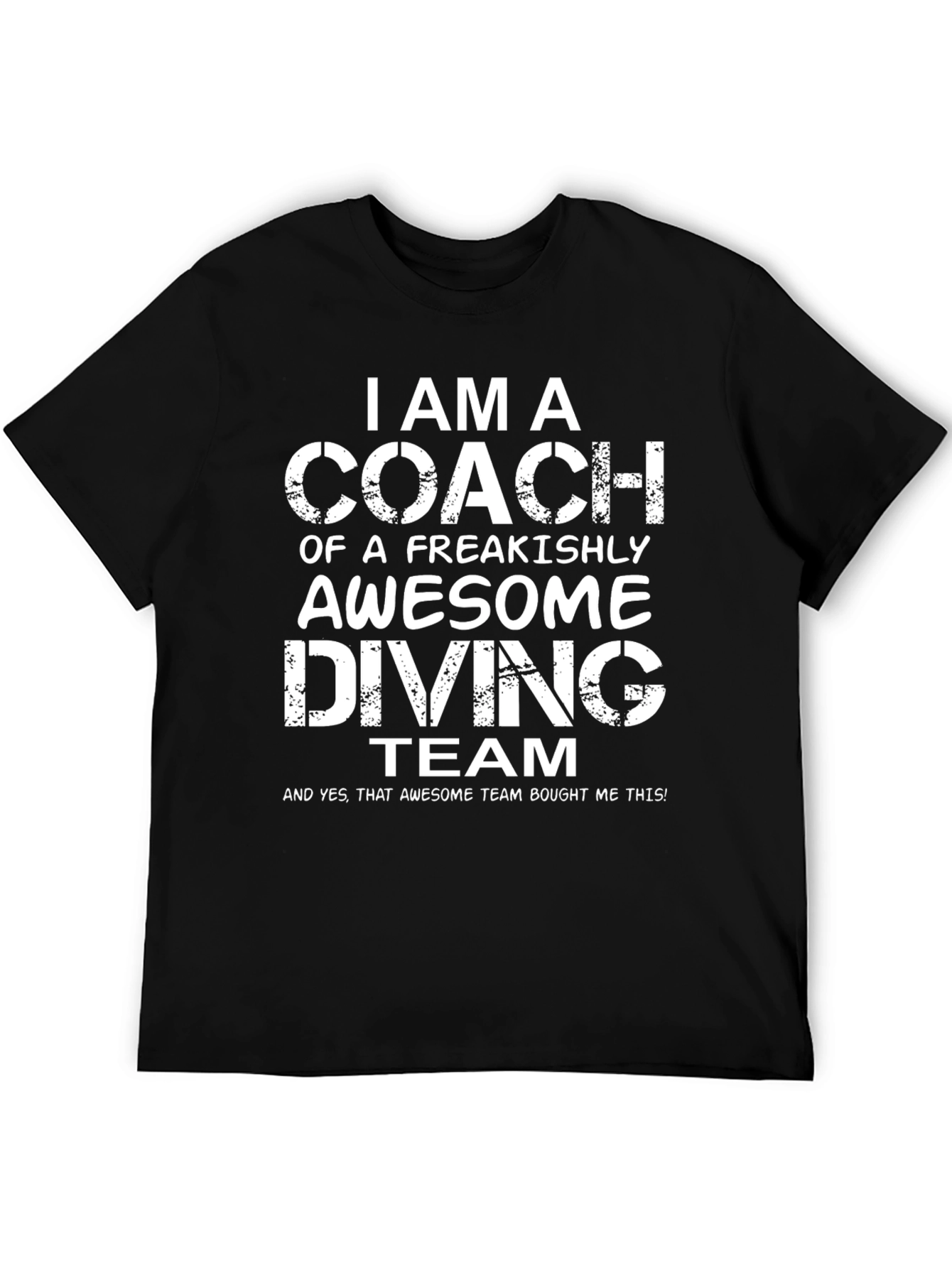 Awesome Diving Coach T-Shirt - Novelty Gift