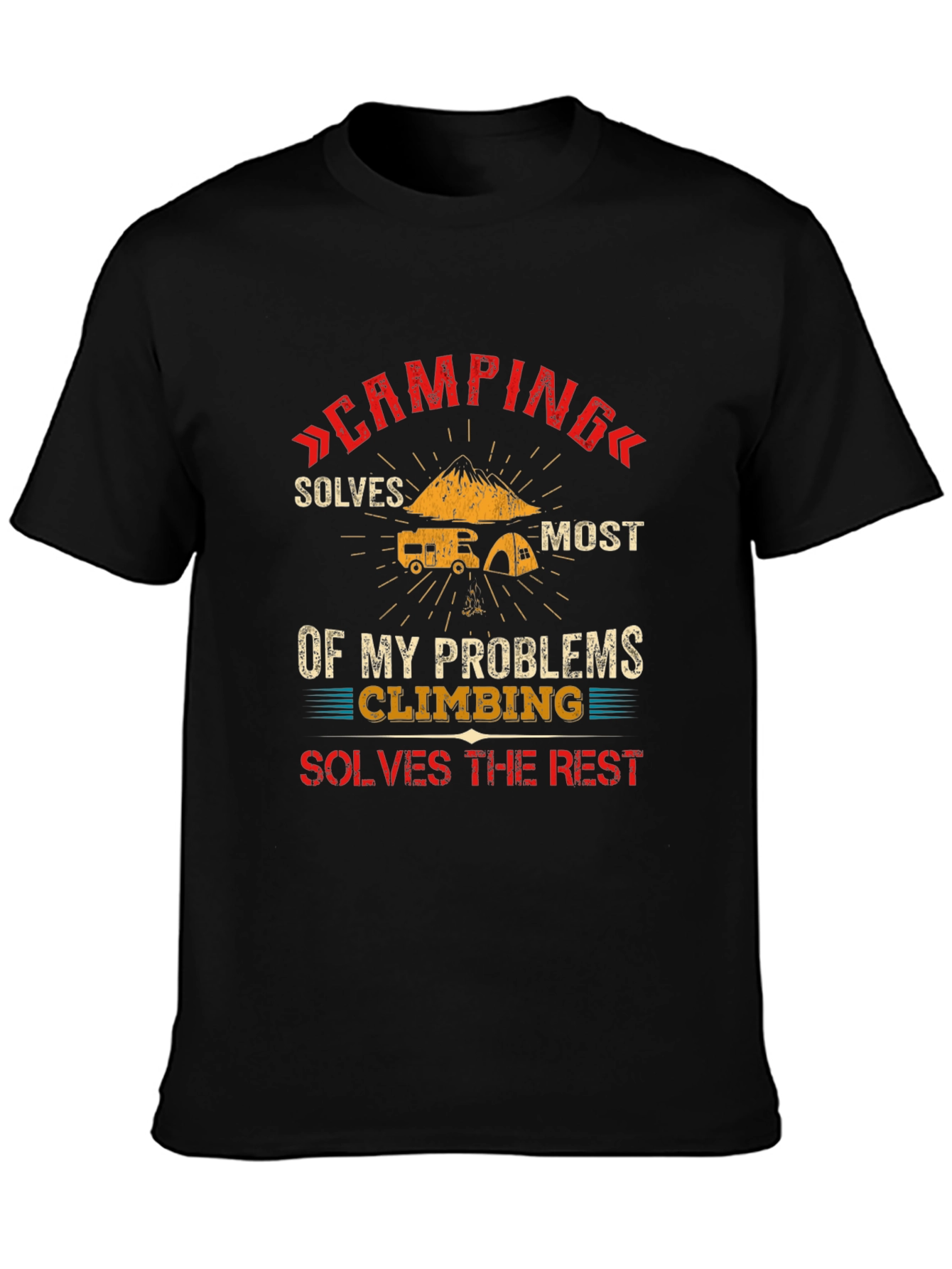 Camping & Climbing Problem Solver T-Shirt
