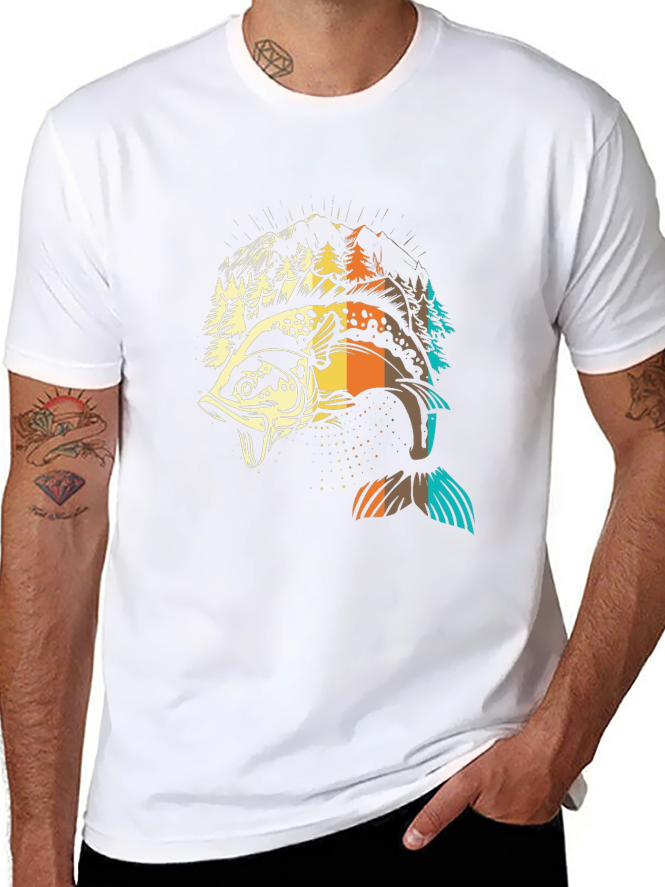 Fishing Graphic T-Shirt