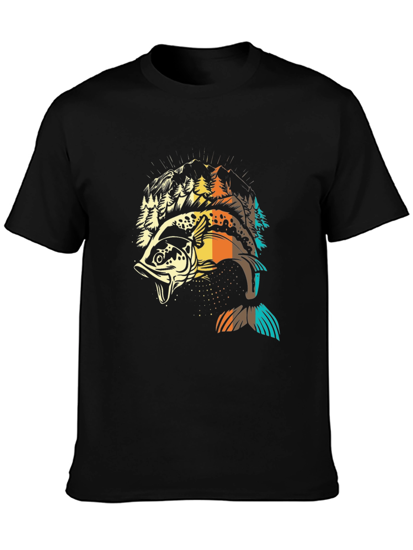 Fishing Graphic T-Shirt