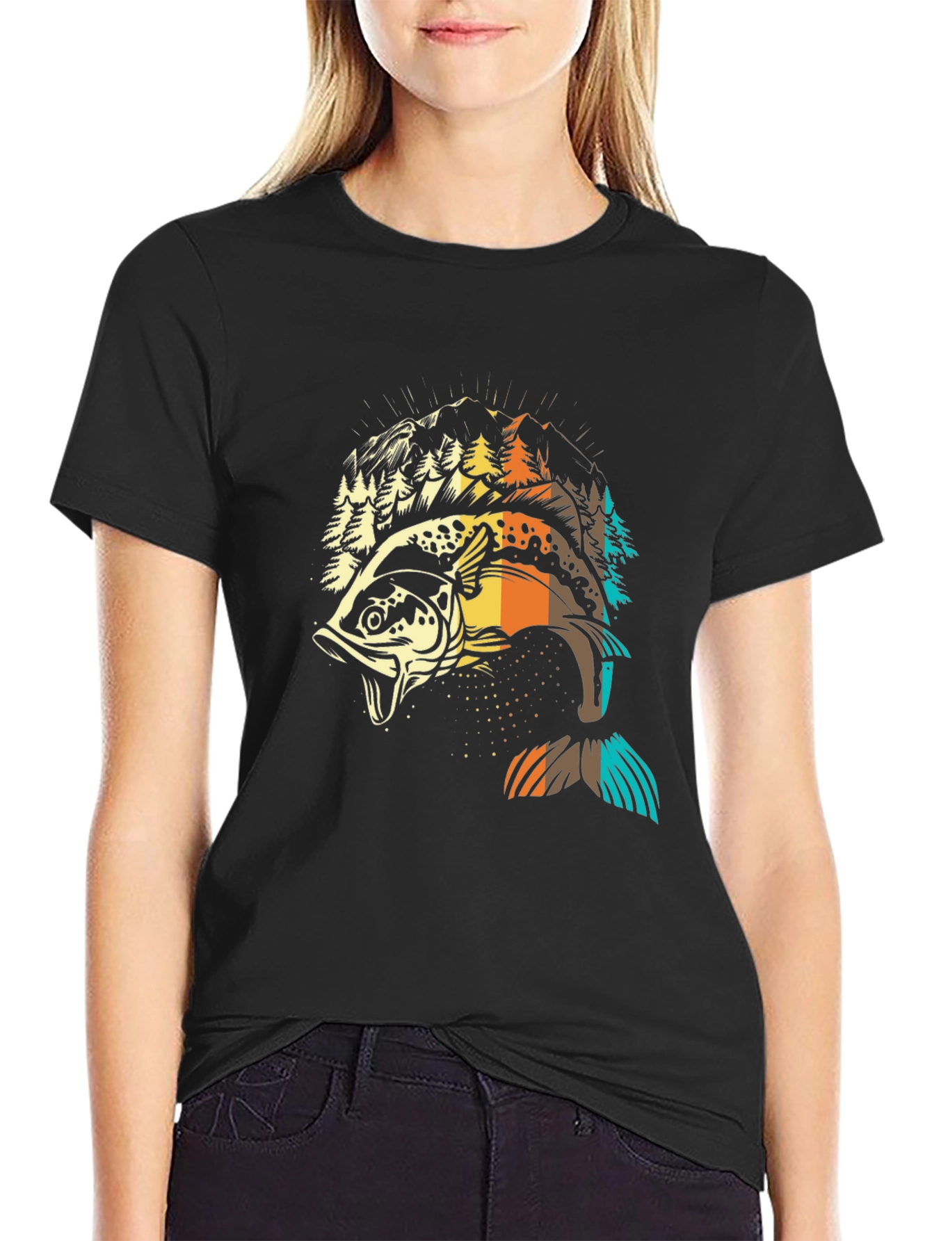 Fishing Graphic T-Shirt