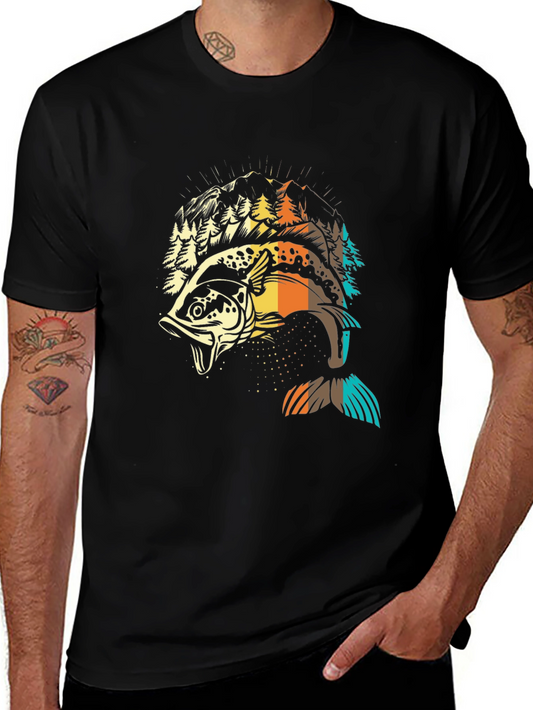 Fishing Graphic T-Shirt