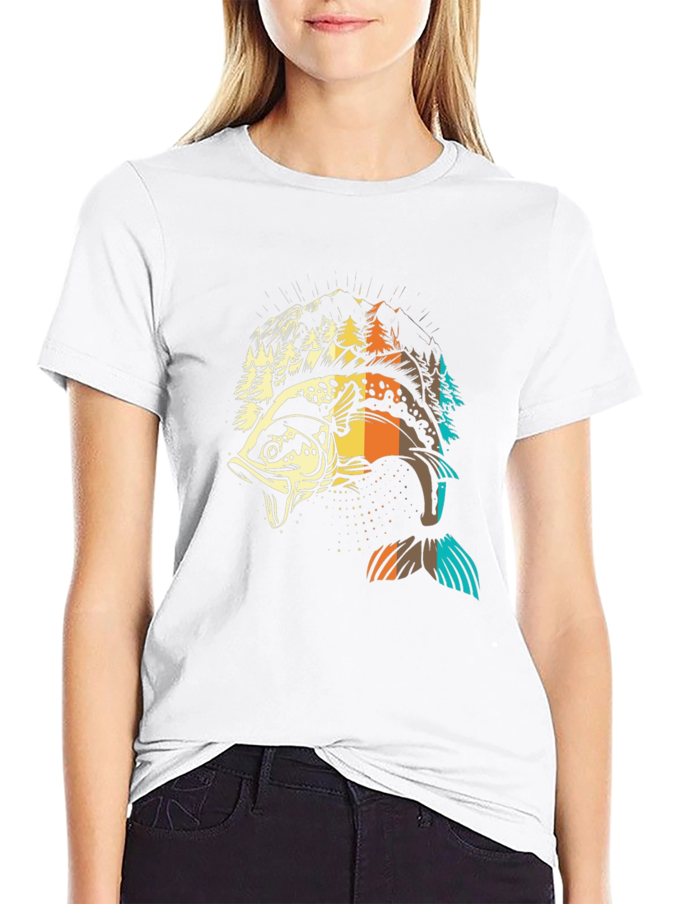 Fishing Graphic T-Shirt