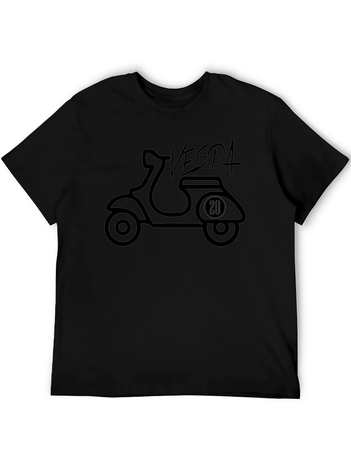 Vespa Scooter T-Shirt - Classic Italian Style