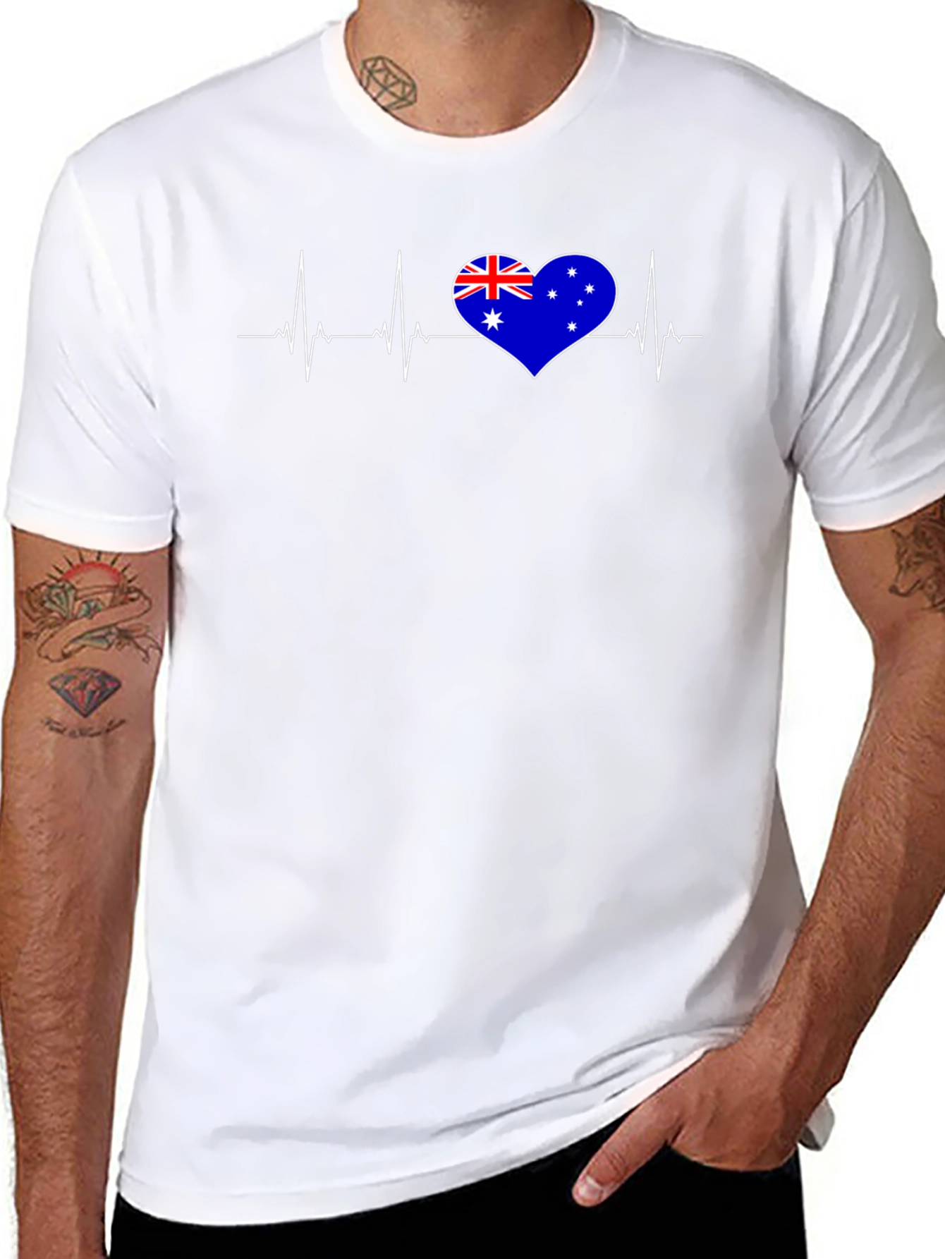 Australian Heartbeat T-Shirt