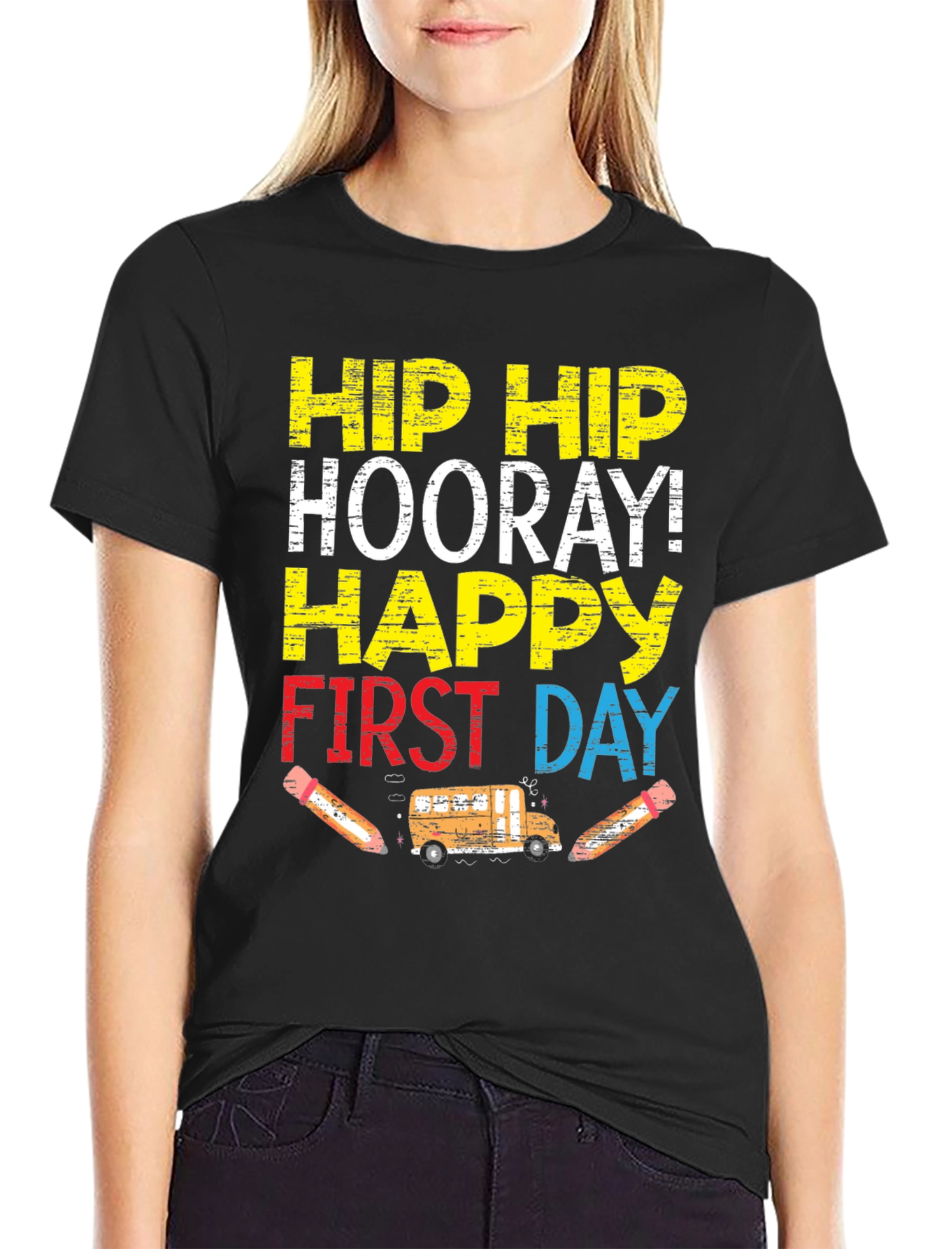 Happy First Day of School Graphic Tee