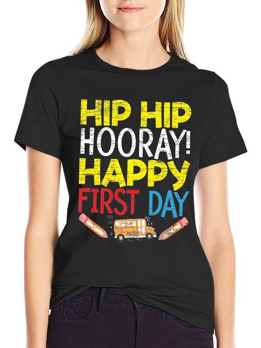 Happy First Day of School Graphic Tee