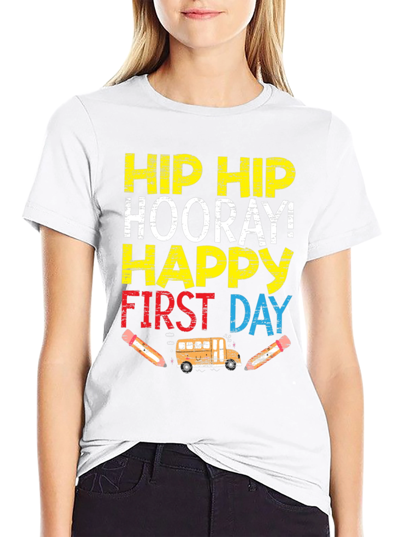 Happy First Day of School Graphic Tee