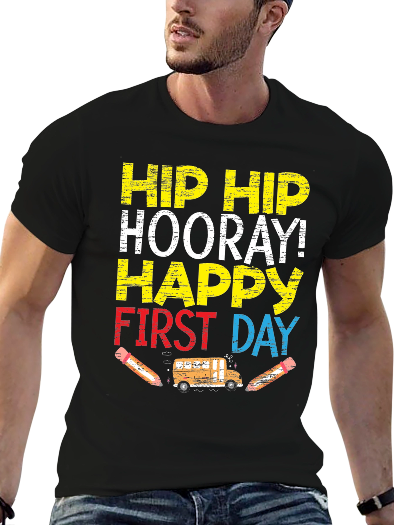 Happy First Day of School Graphic Tee