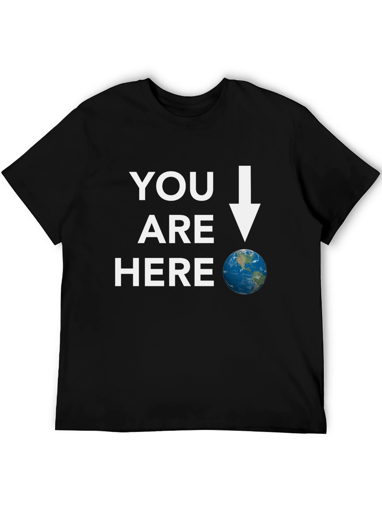 You Are Here Earth Graphic Tee