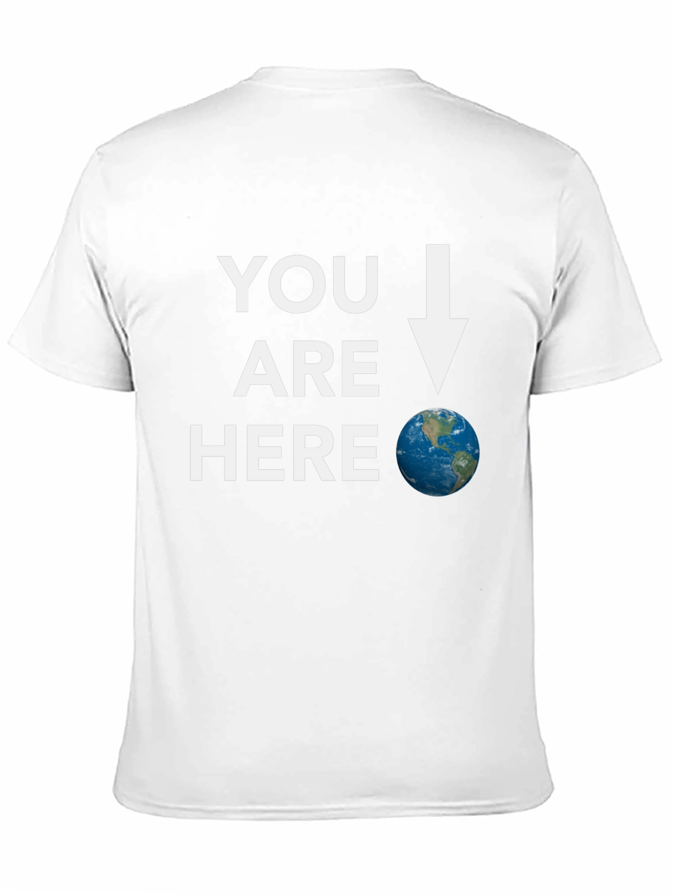 You Are Here Earth Graphic Tee
