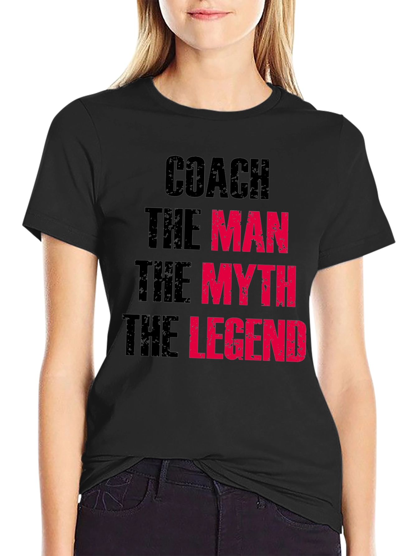 Coach The Man Myth Legend Graphic Tee