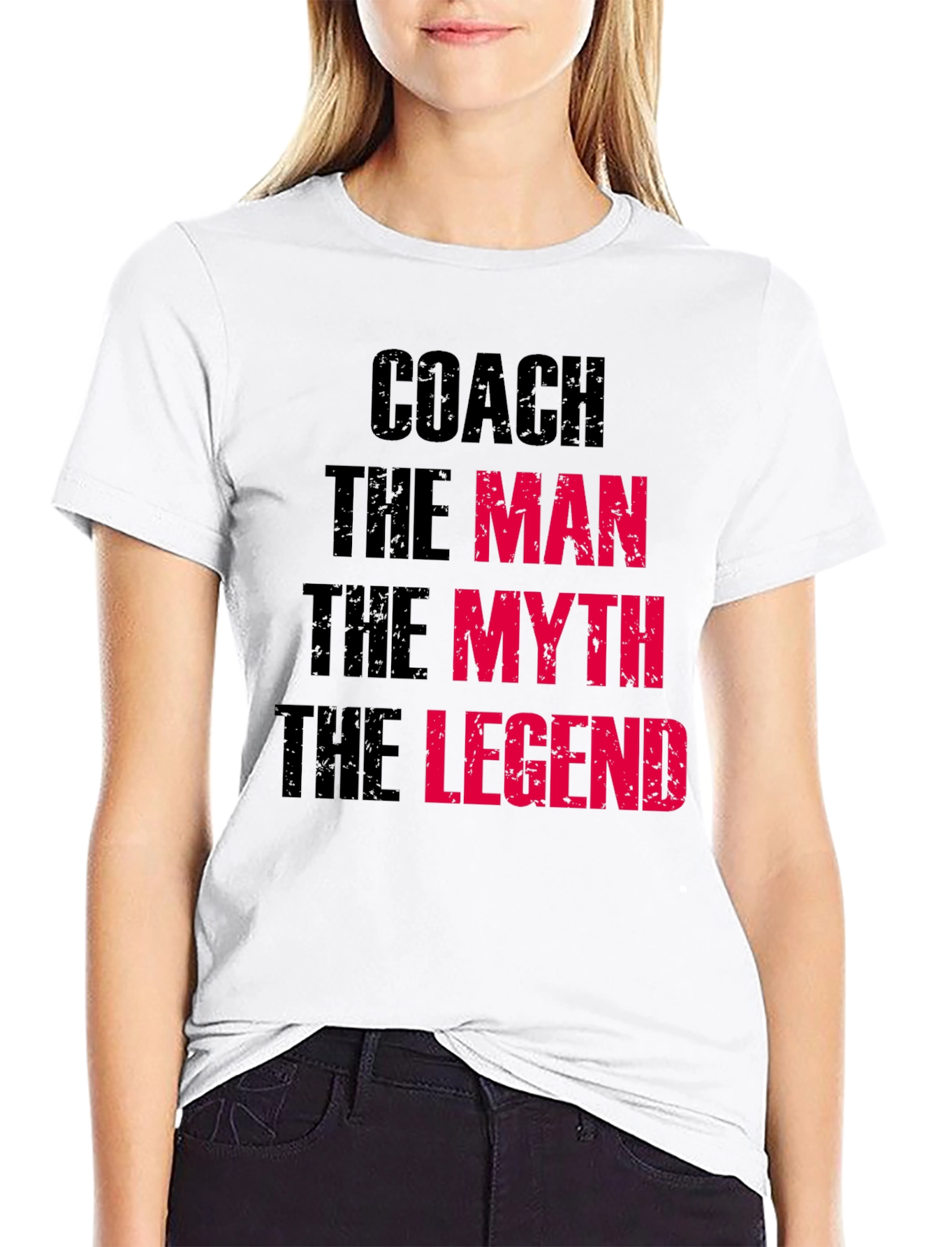 Coach The Man Myth Legend Graphic Tee