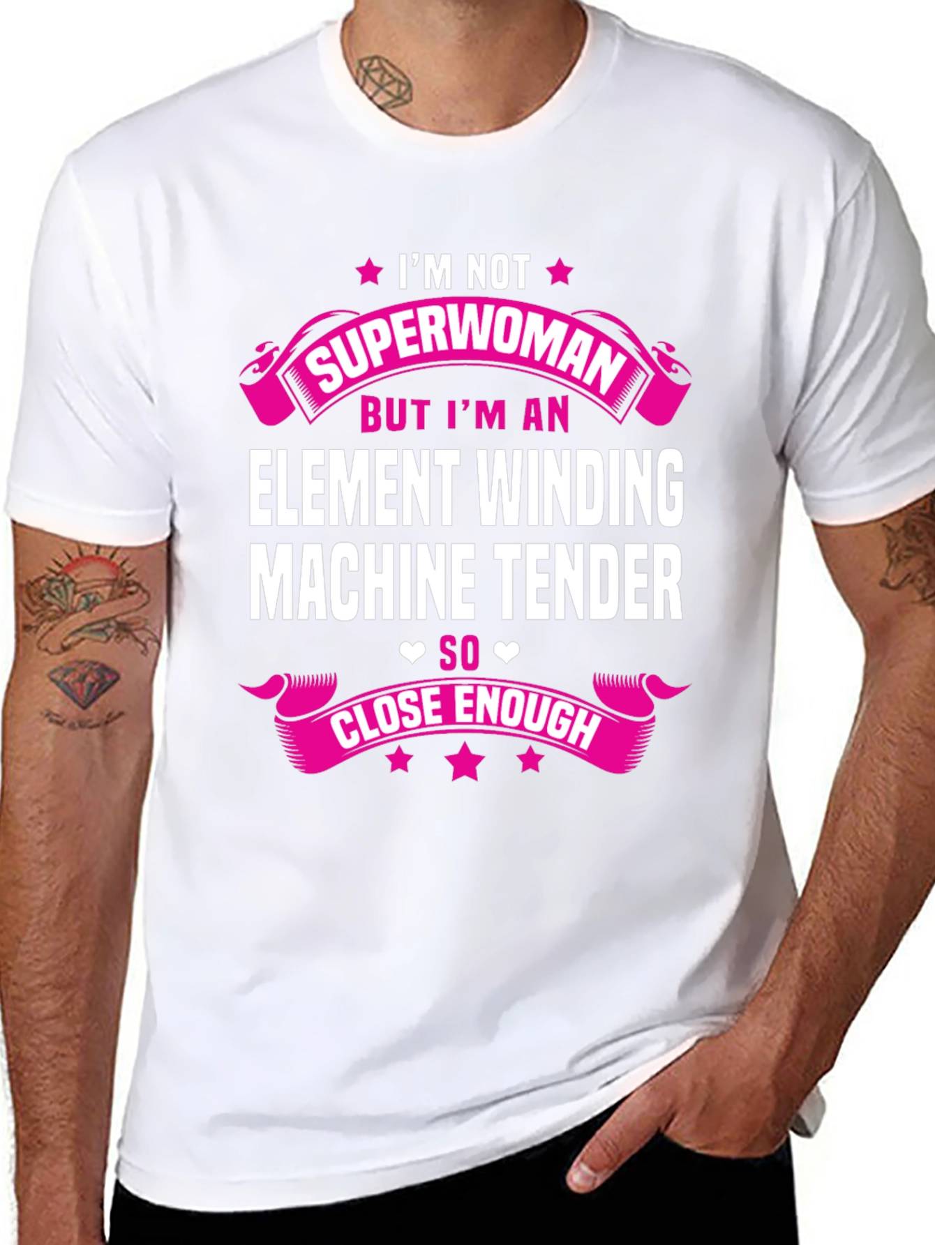 Element Winding Machine Tender T-Shirt