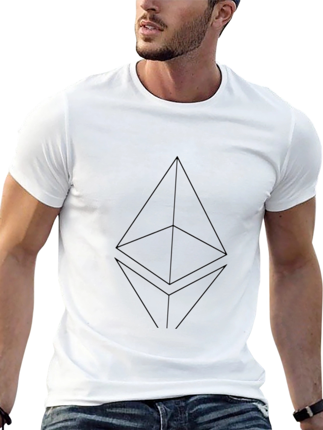 Ethereum Logo Black T-Shirt