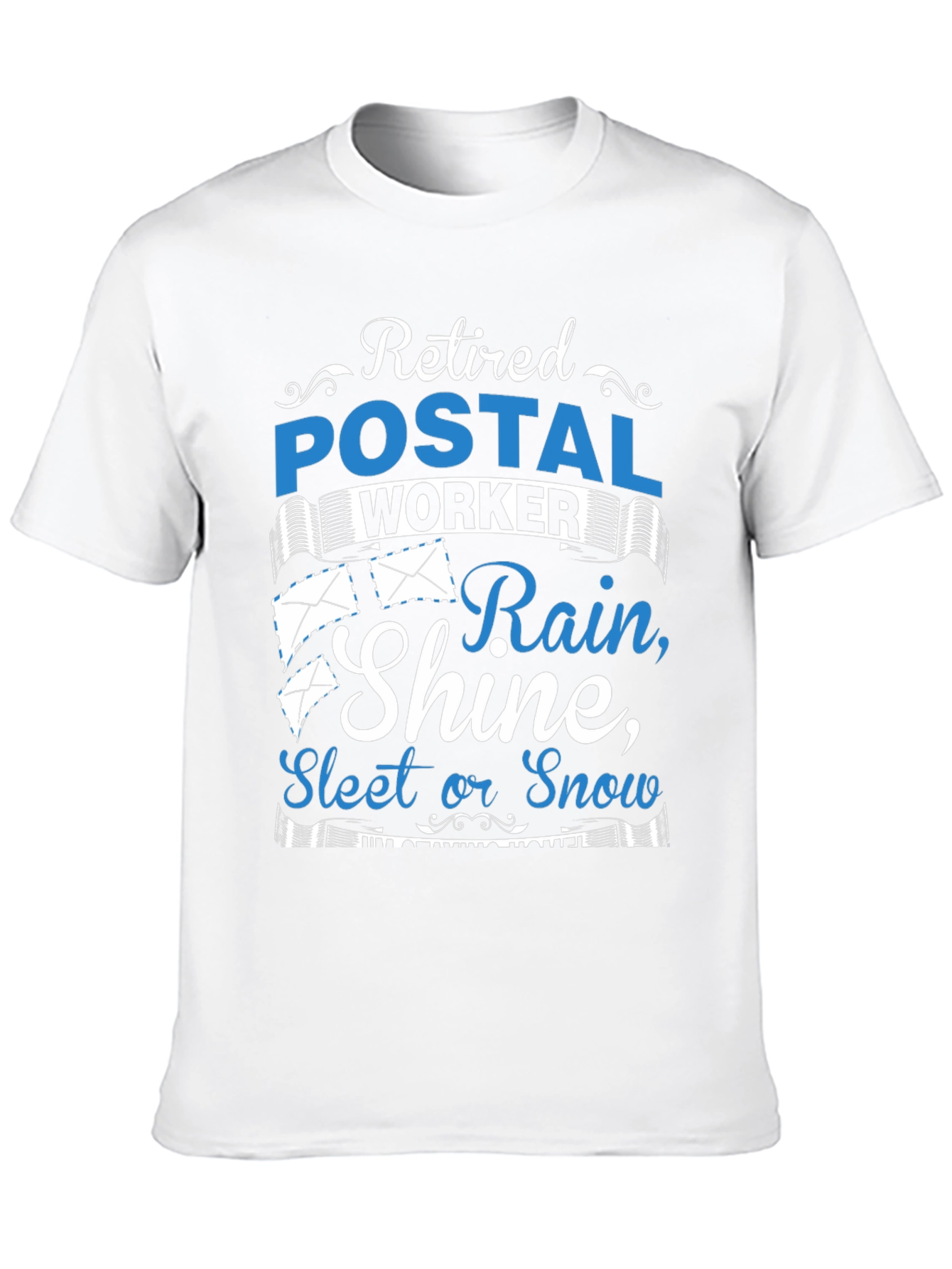 Retired Postal Worker Graphic T-Shirt