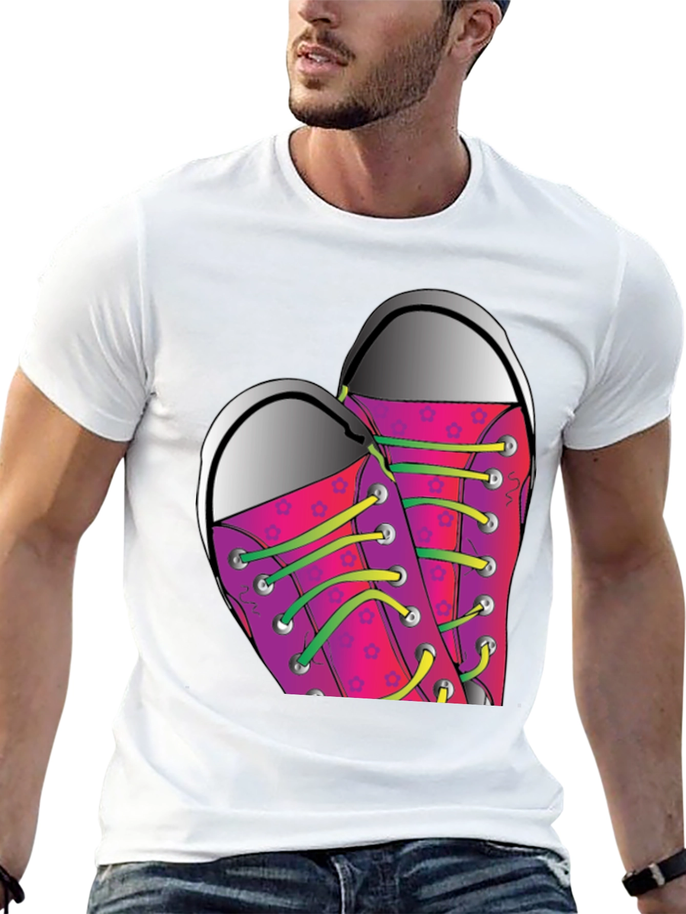 Funky Sneaker Graphic Tee