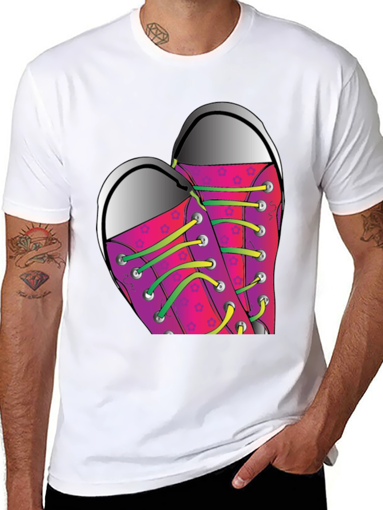 Funky Sneaker Graphic Tee