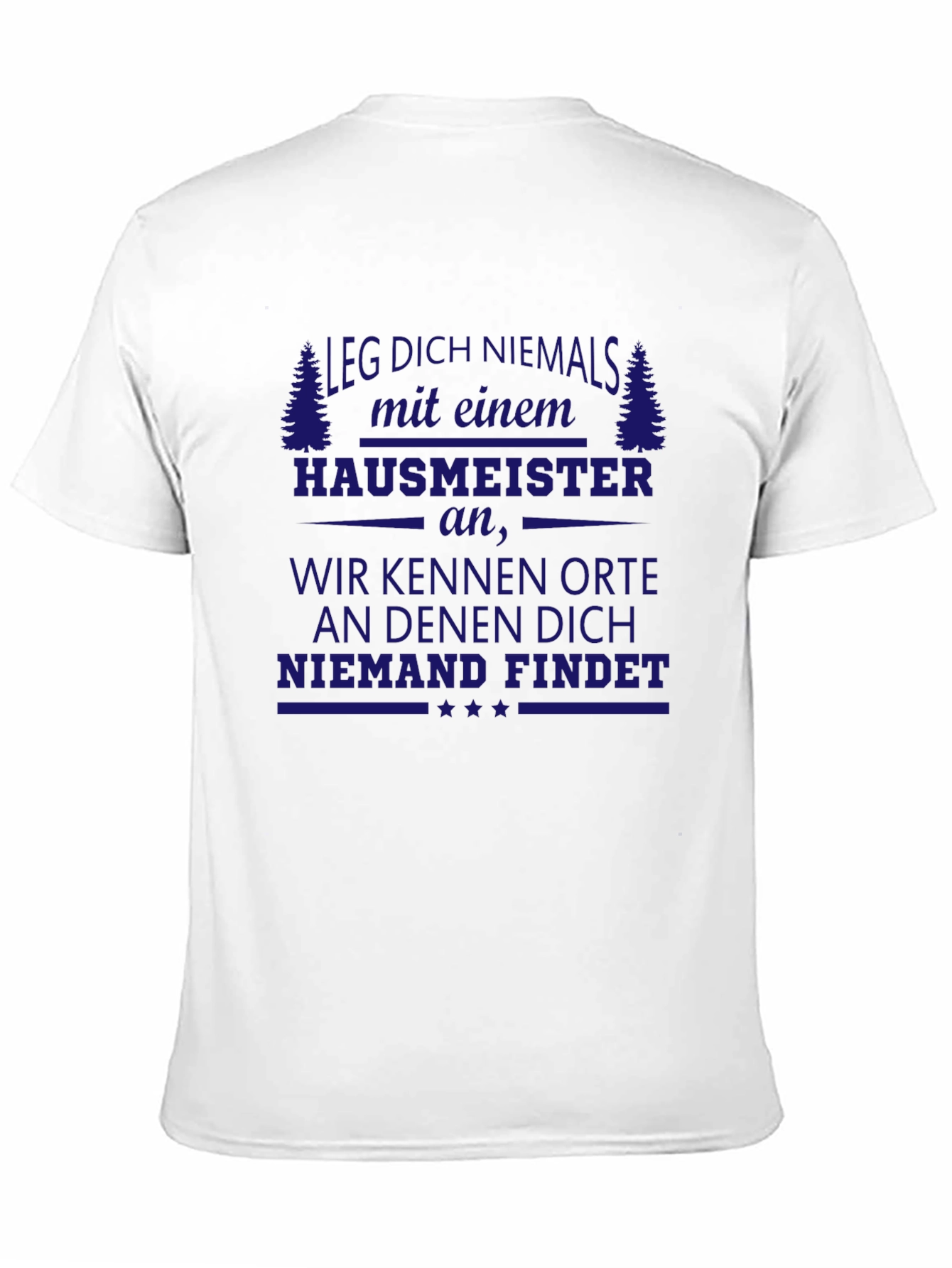Funny HAUSMEISTER T-Shirt - Maintenance Humor Tee