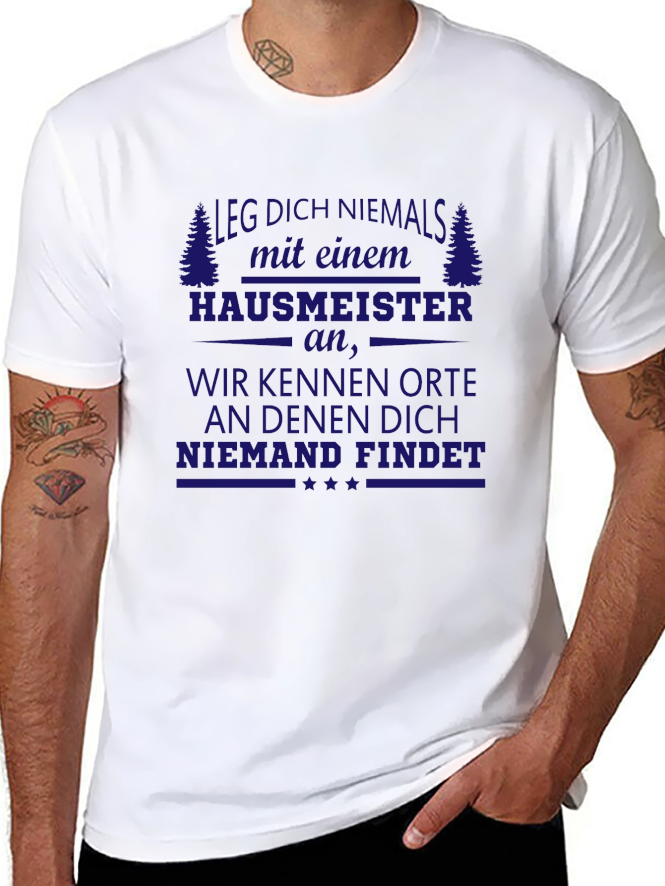 Funny HAUSMEISTER T-Shirt - Maintenance Humor Tee