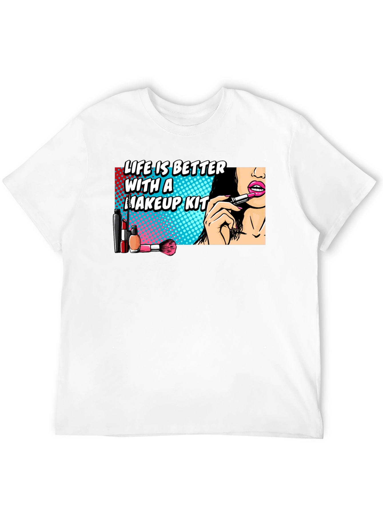 Makeup Kit T-Shirt - Life is Better With Makeup