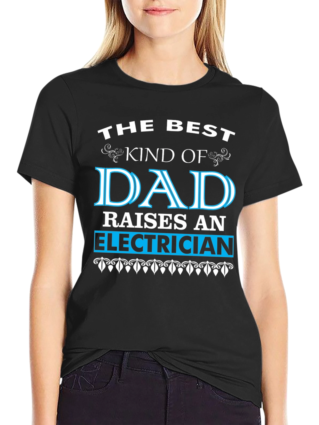 Best Kind of Dad Electrician T-Shirt