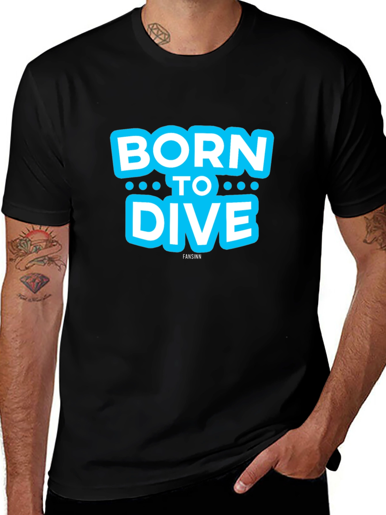 Born To Dive T-Shirt - Diver Gift