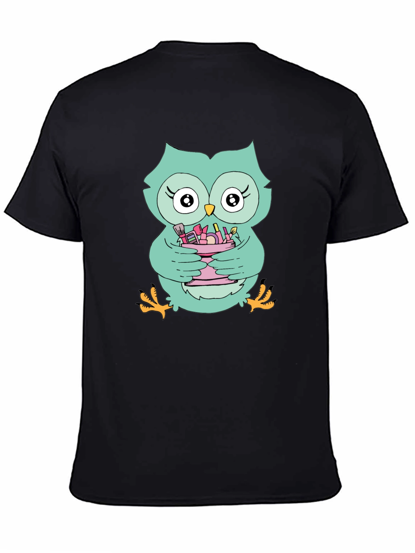 Cute Owl Makeup Lover T-Shirt