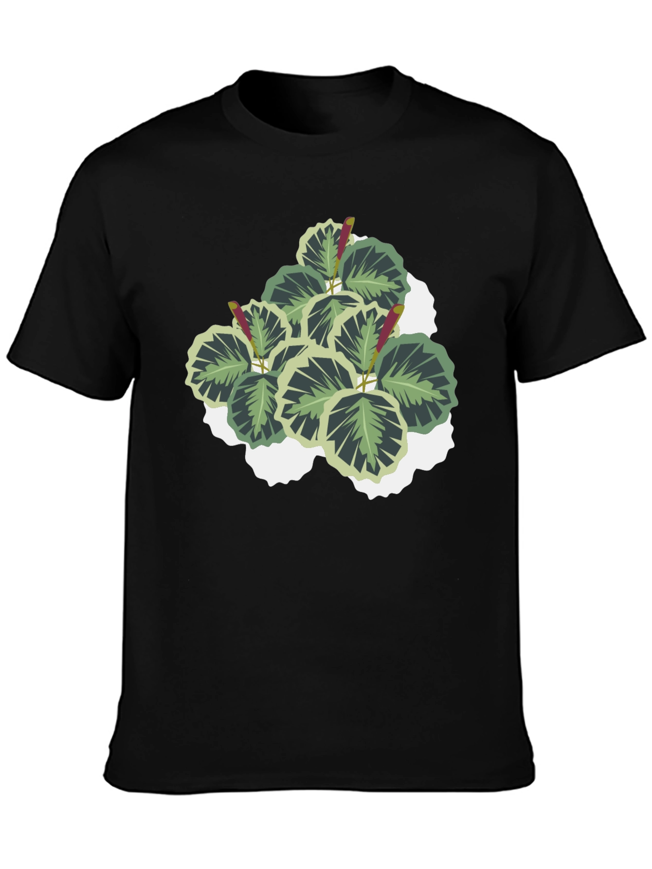 Plant Graphic T-Shirt - Soft Cotton Blend