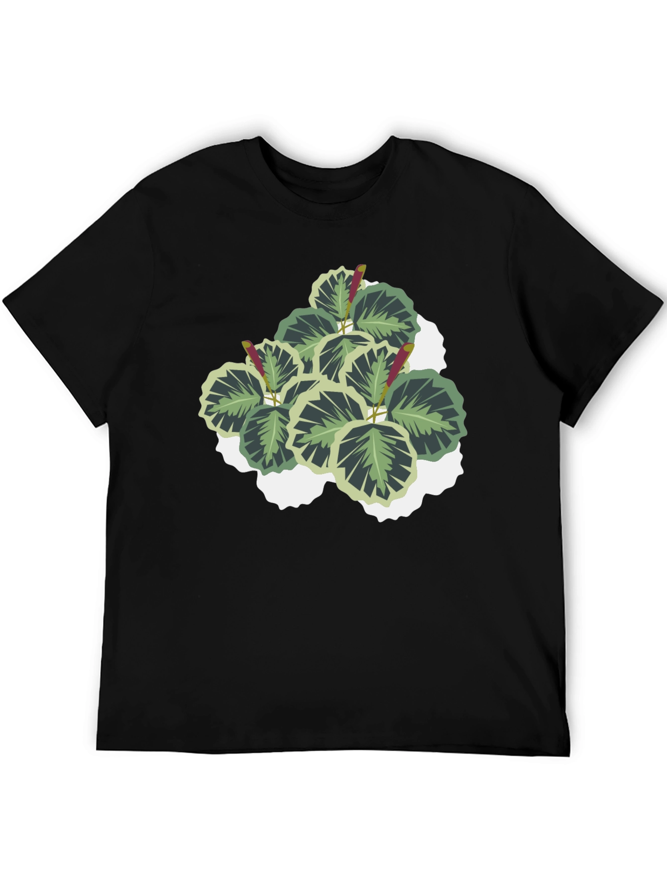 Plant Graphic T-Shirt - Soft Cotton Blend