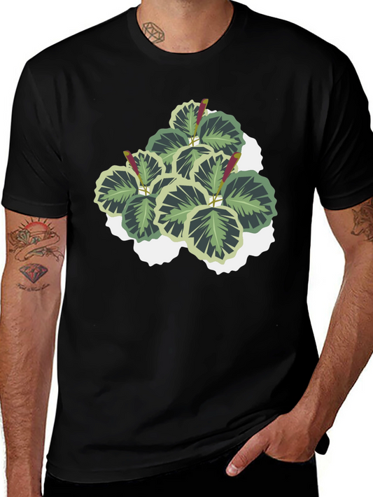 Plant Graphic T-Shirt - Soft Cotton Blend