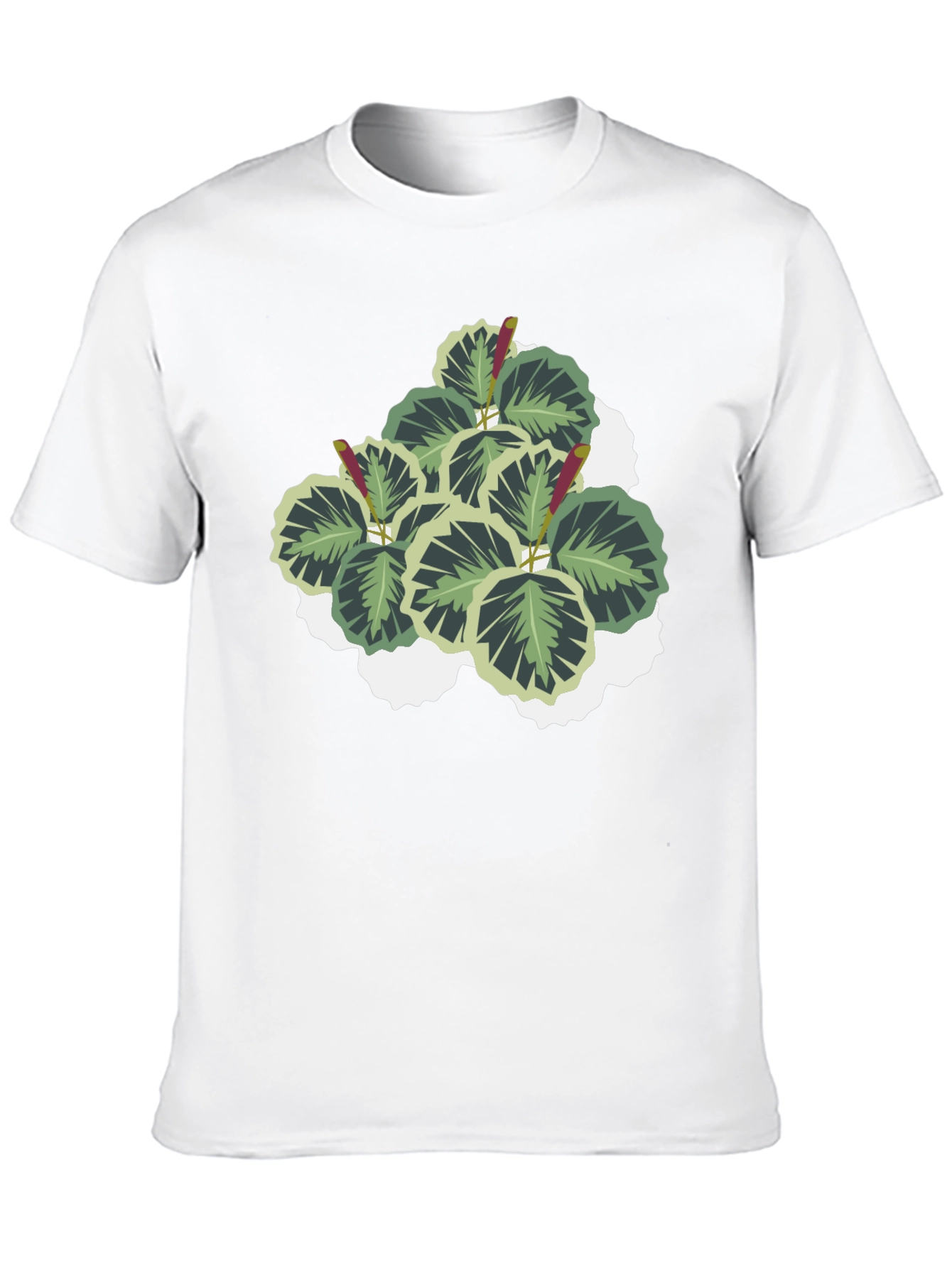 Plant Graphic T-Shirt - Soft Cotton Blend