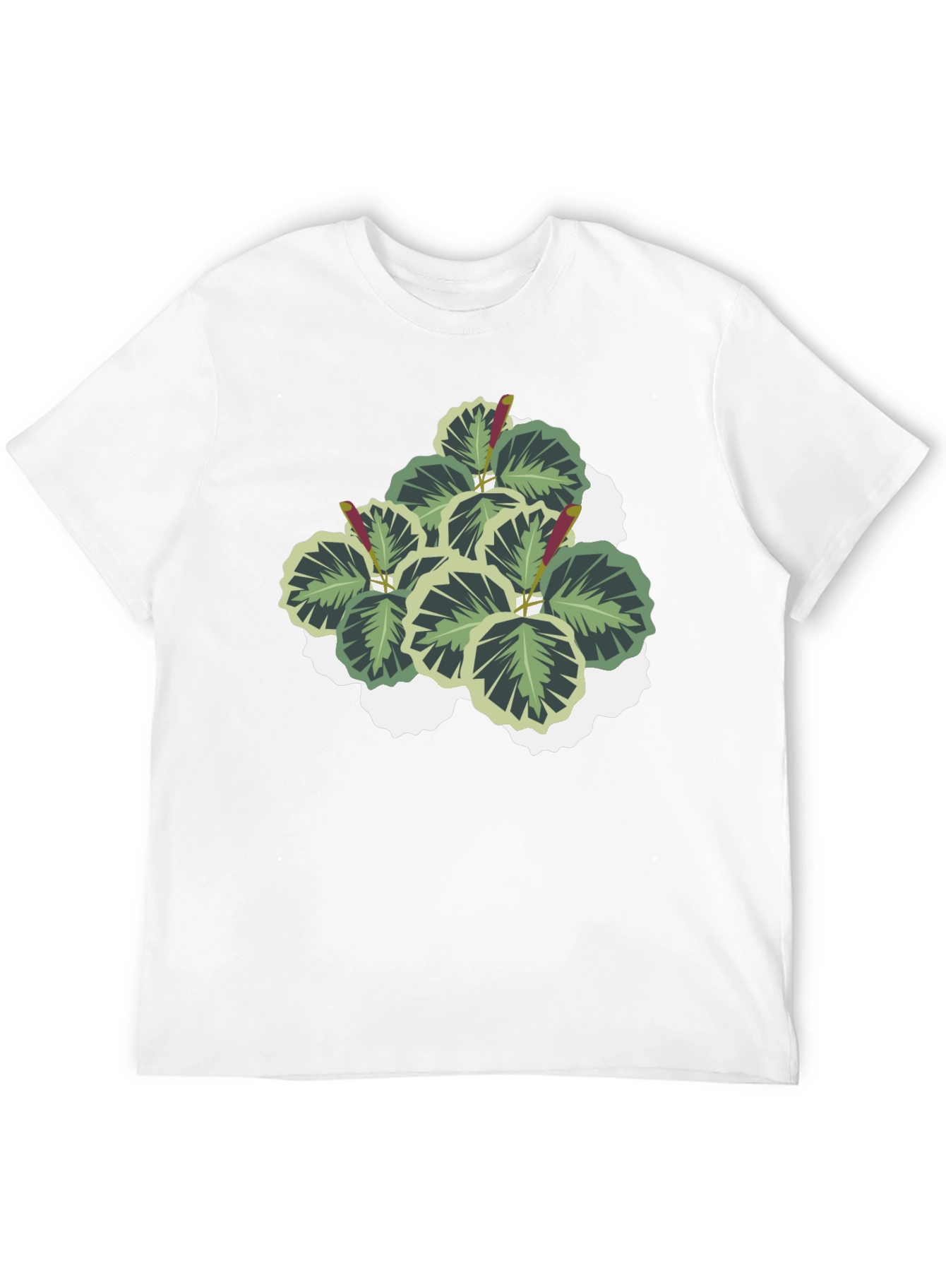 Plant Graphic T-Shirt - Soft Cotton Blend