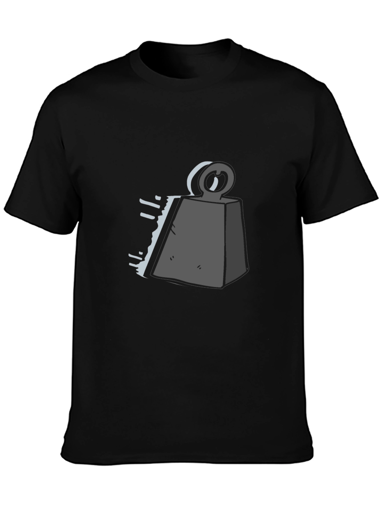 Heavy Weight Black Graphic Tee
