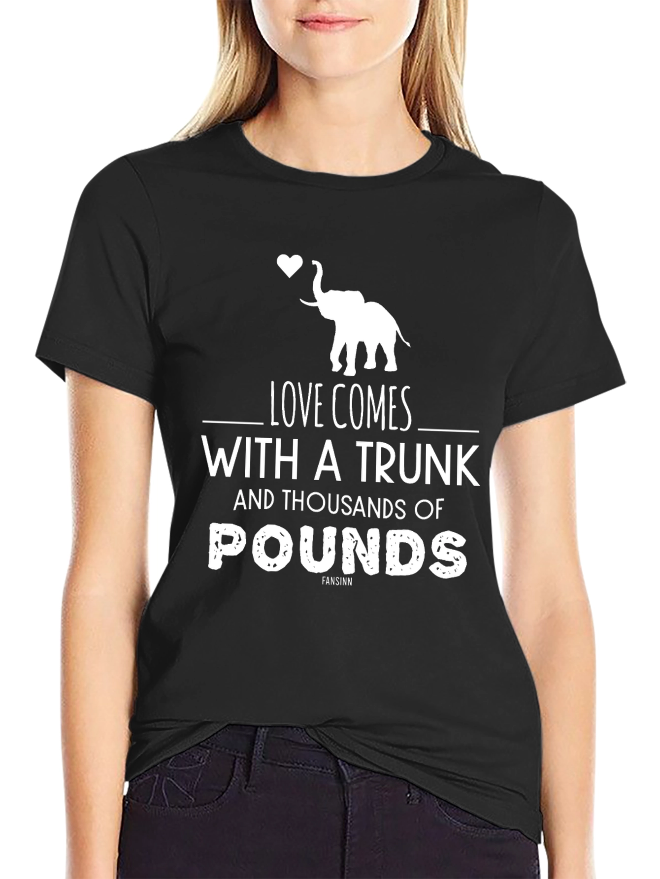 Elephant Love T-Shirt: Comes with a Trunk