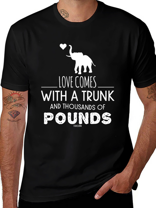 Elephant Love T-Shirt: Comes with a Trunk