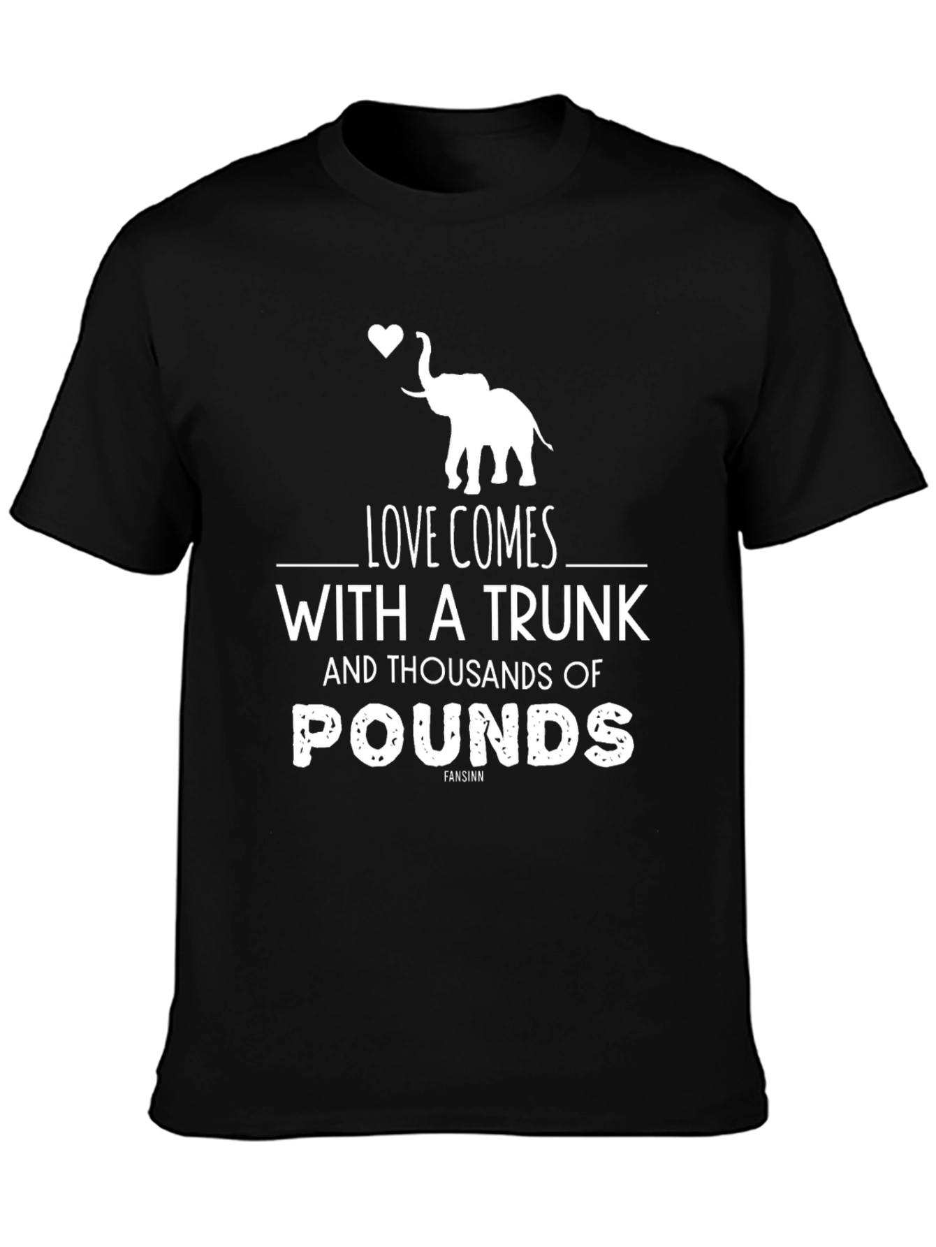 Elephant Love T-Shirt: Comes with a Trunk