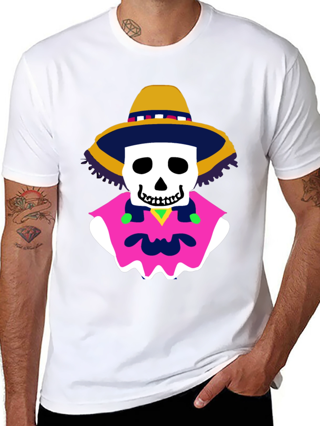 Day of the Dead Skull T-Shirt