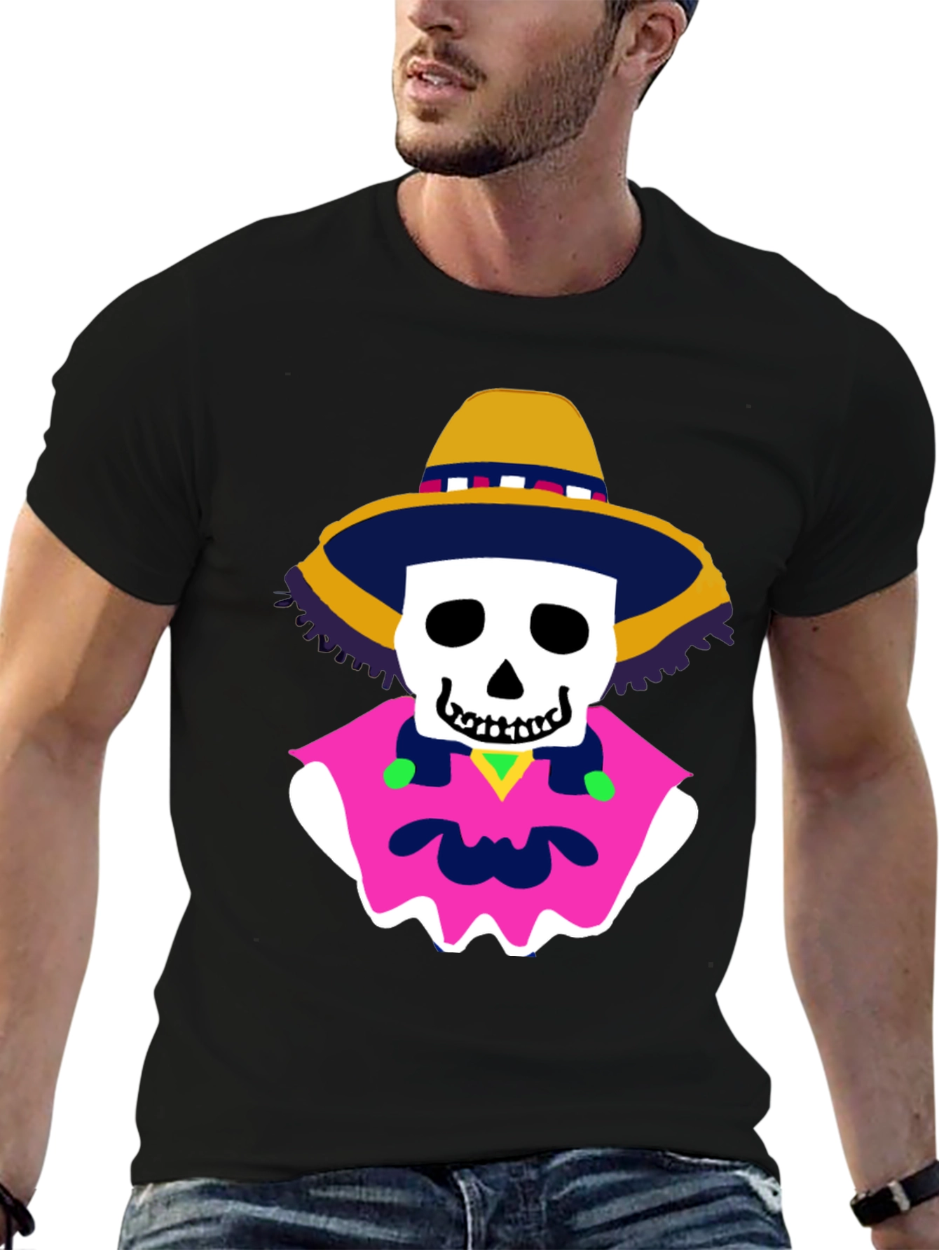 Day of the Dead Skull T-Shirt