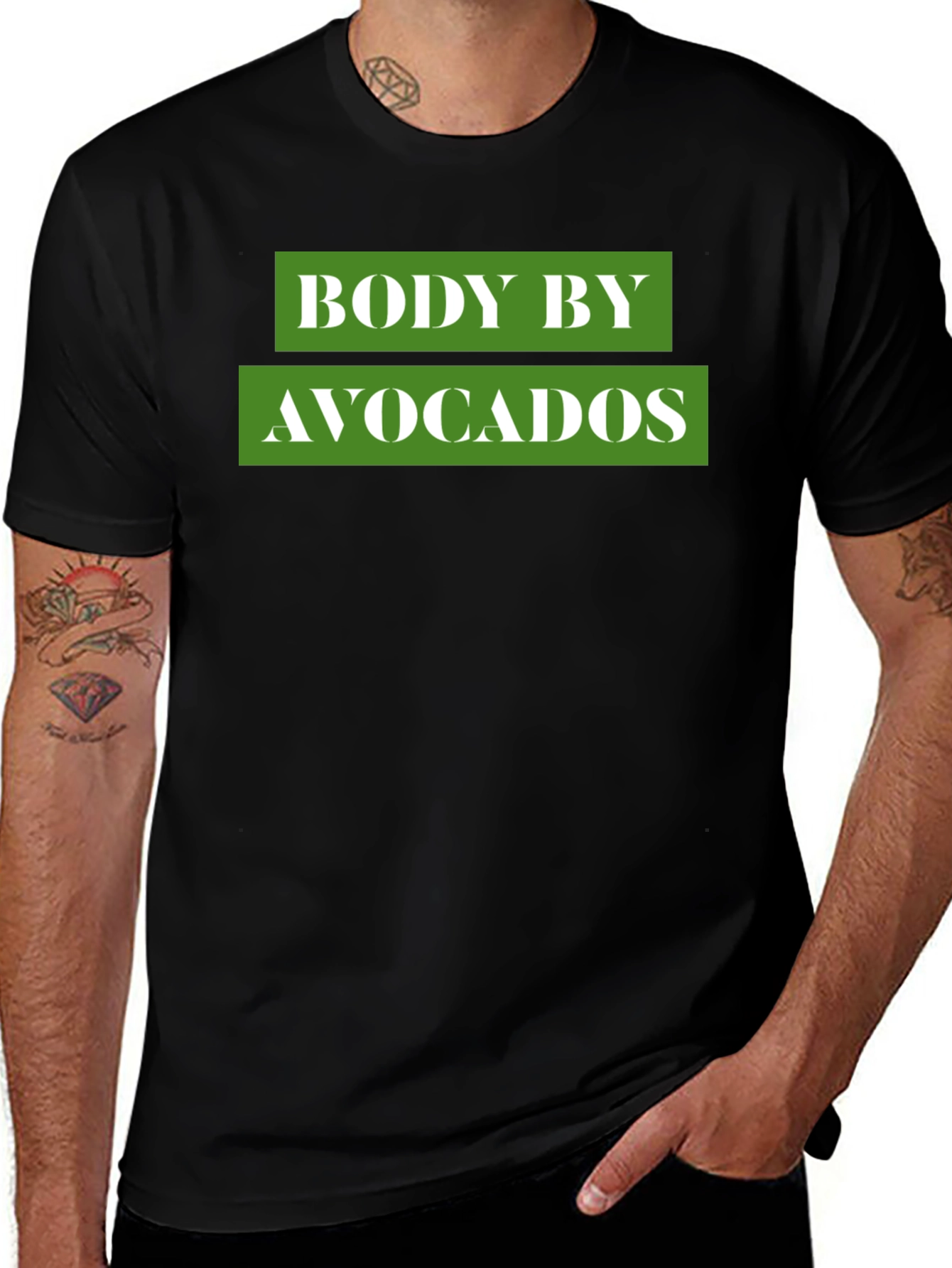 Body By Avocados Graphic Tee