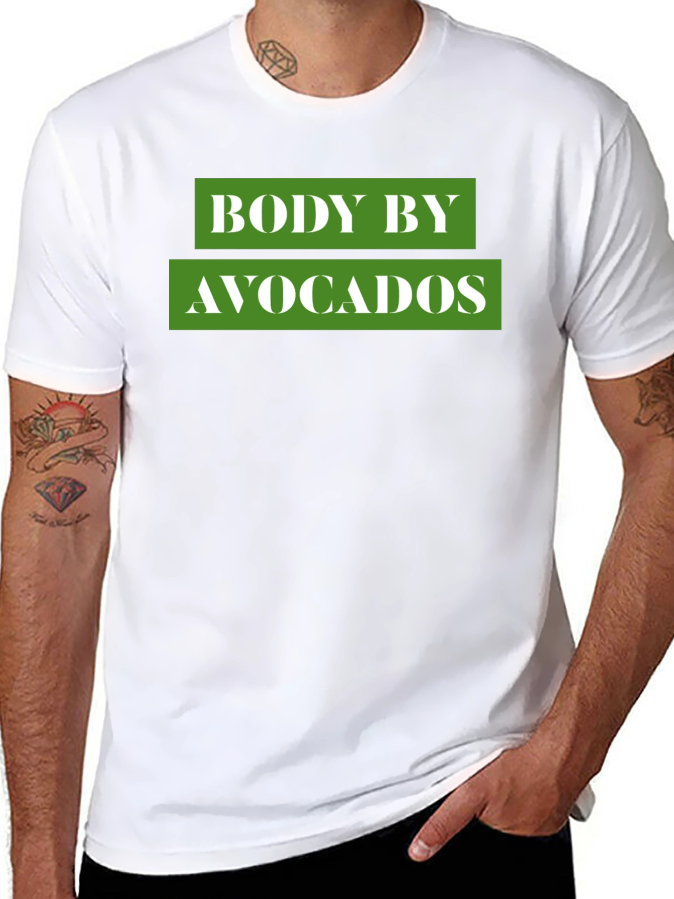 Body By Avocados Graphic Tee