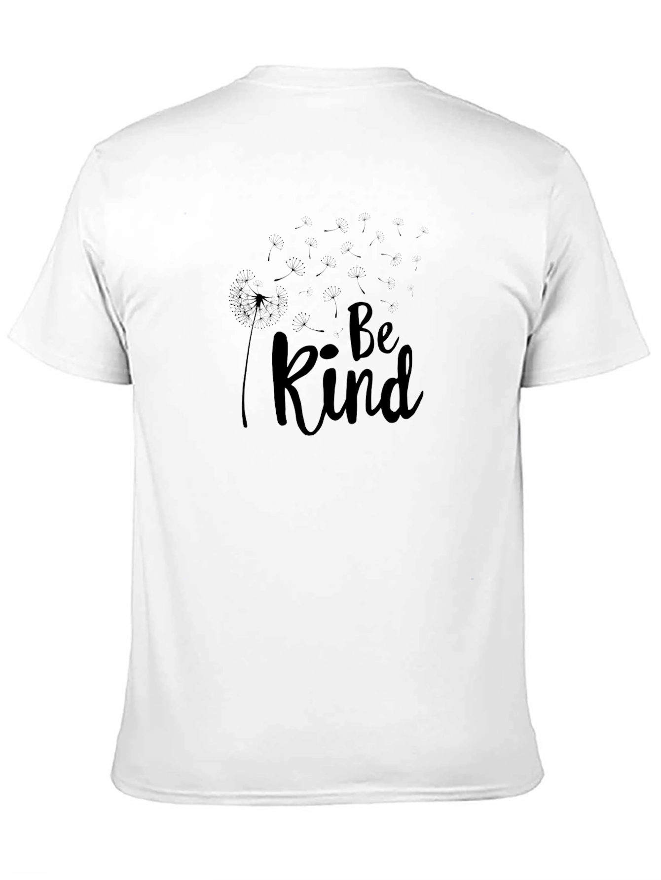 Be Kind Graphic Tee - Black Cotton T-Shirt