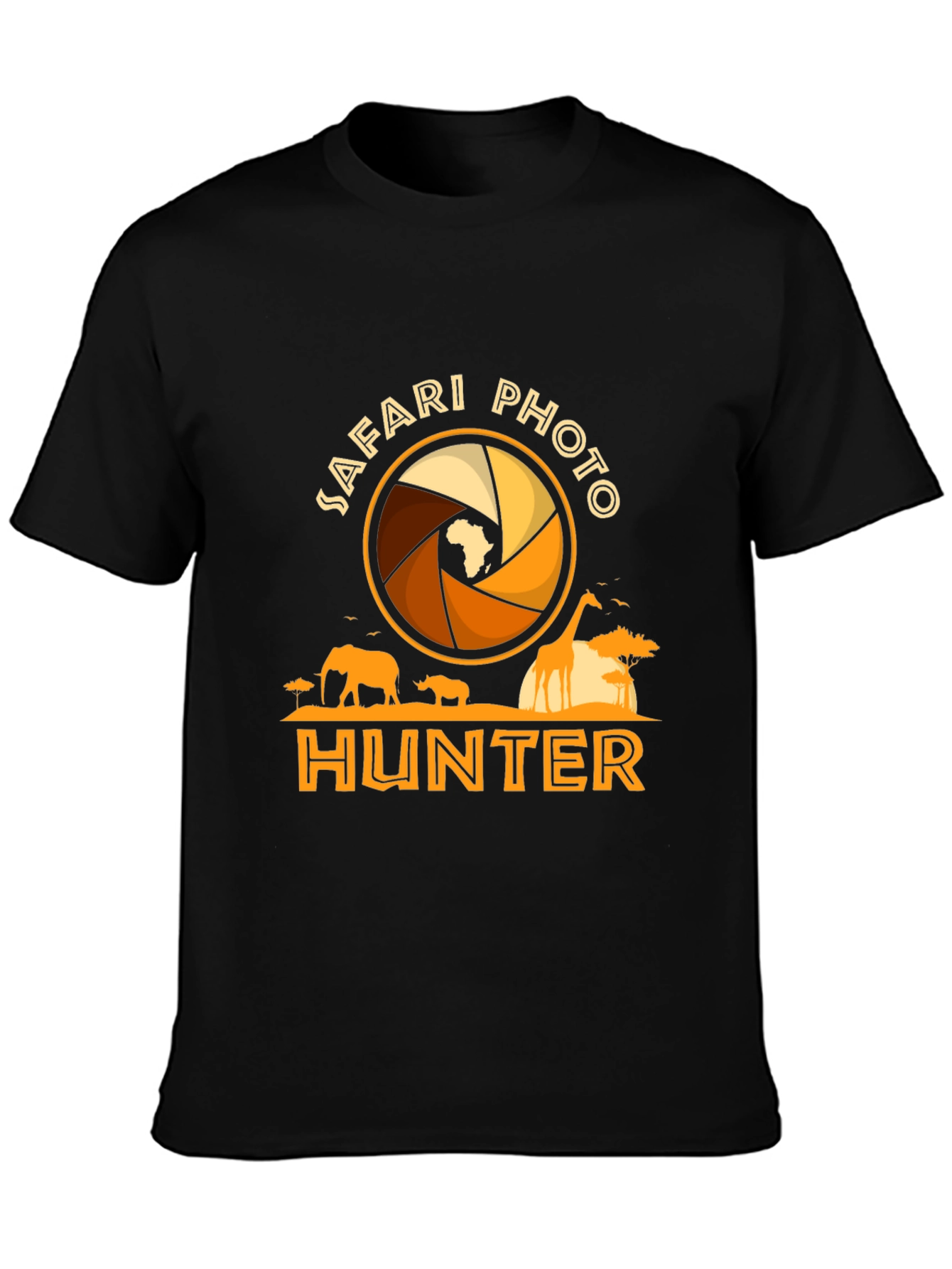 Safari Photo Hunter T-Shirt: Wildlife Photography Tee