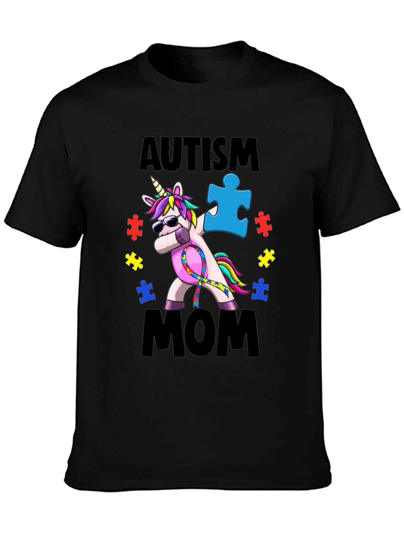 Autism Mom Unicorn T-Shirt
