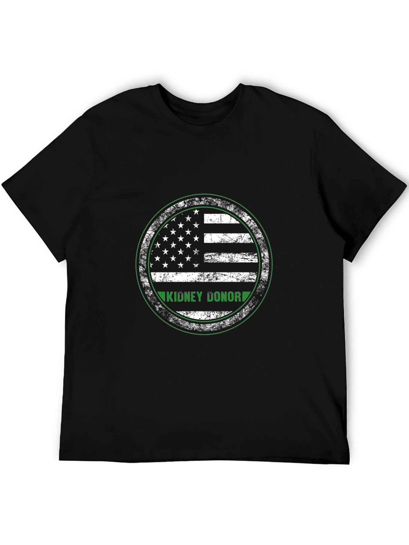 Kidney Donor T-Shirt American Flag